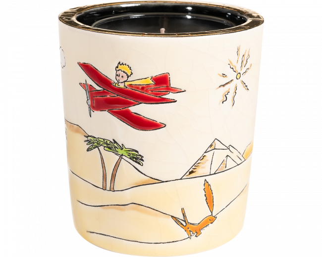 The Little Prince and the Plane - Candle jar © Petit Prince™