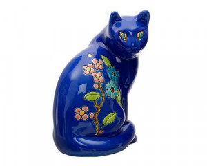 Fleur Bleue - Standard Sitting Cat
