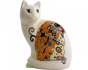 Tribute to Klimt - Standard Seated Cat