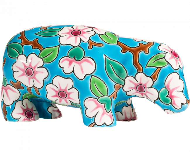 Apple Blossom, Animals & Co -Hippopotamus