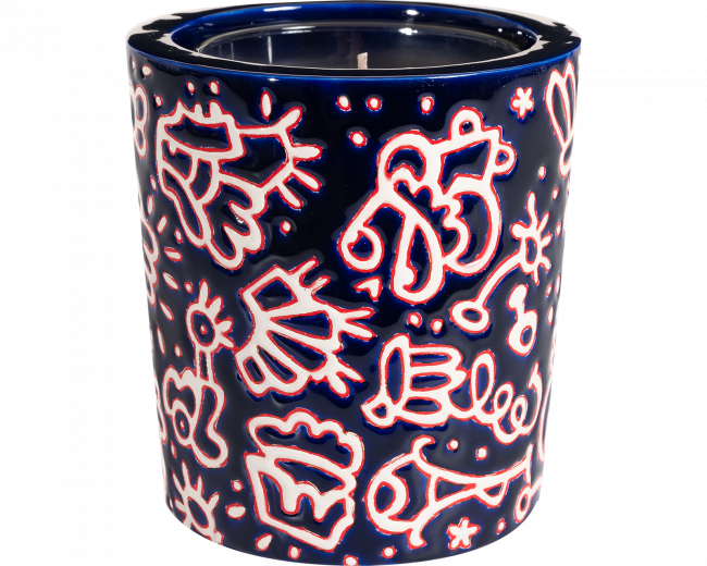 Blue Kiss - Candle jar