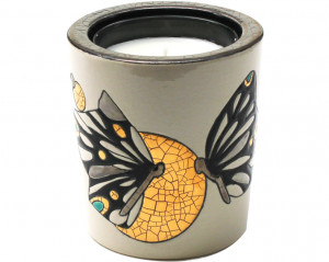 Mrs Butterfly - Candle Pot