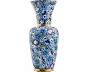 Heritage - Blue PM Neck Vase D5670