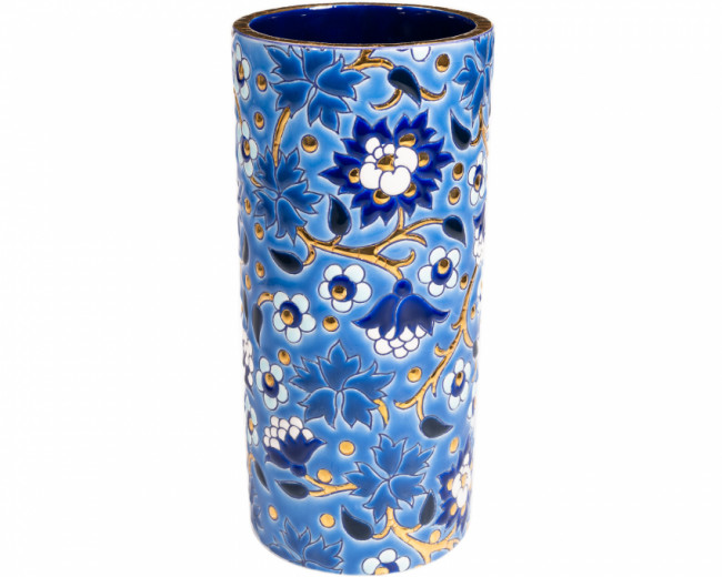 Heritage - Cornet Vase H.14 cm Blue D5670