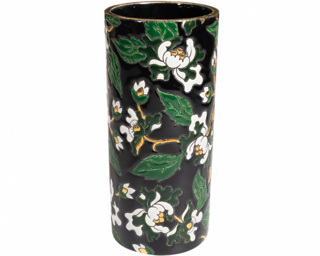 Heritage - Cornet Vase H.14 cm Black D5675