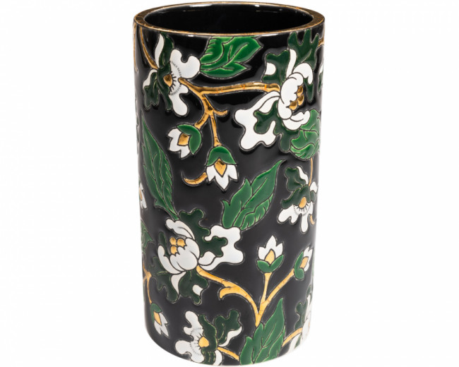 Heritage - Cornet Vase H.17 cm Black D5675