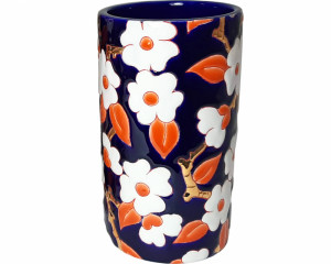 Maxi Blue - Cornet Vase H 17 cm